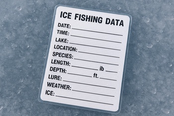 Laminated note card with short drill reminders clipped to a jacket